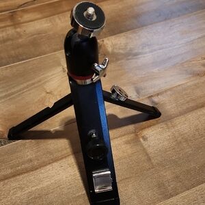 Compact Black Camera Tripod